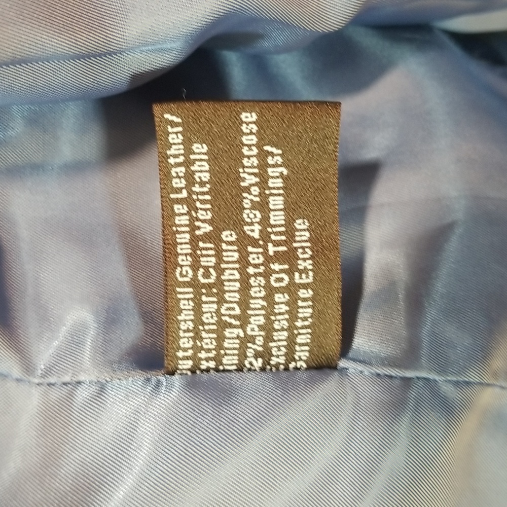 Danier Italian Leather made in Canada womens coffee coloured jacket. Gorgeous!! - Picture 10 of 11